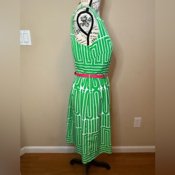 Trina Turk Green and Pink Dress - Picture 5 of 6